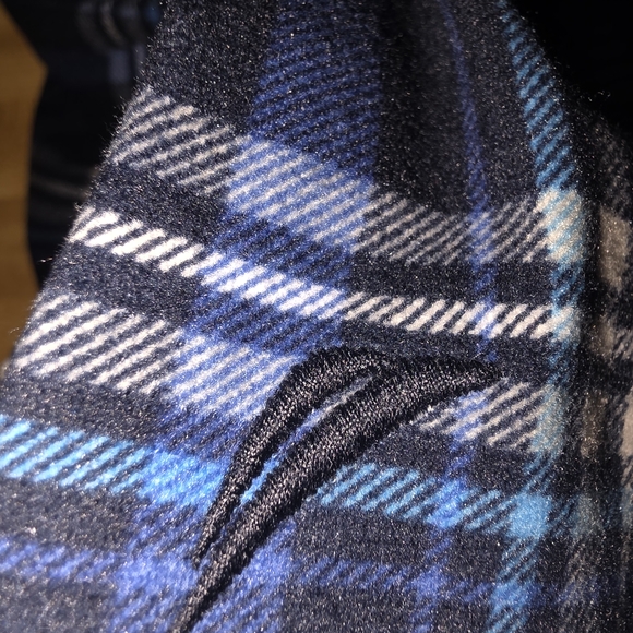 Nautica Men's Navy Plaid Pajamas (PJ8) - Picture 2 of 12